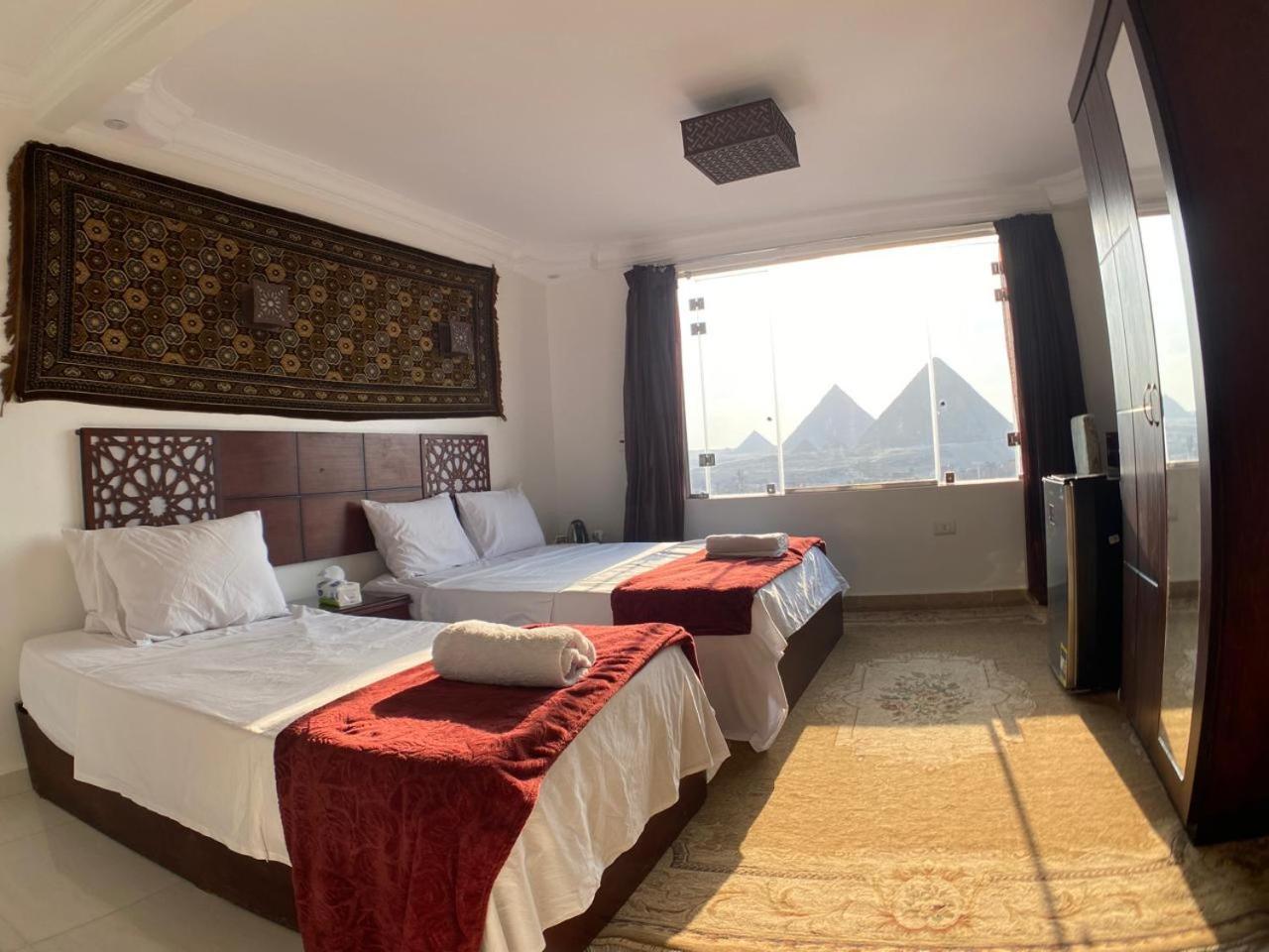 Oscar Pyramids View Hotel Nazlet el-Sisi ภายนอก รูปภาพ
