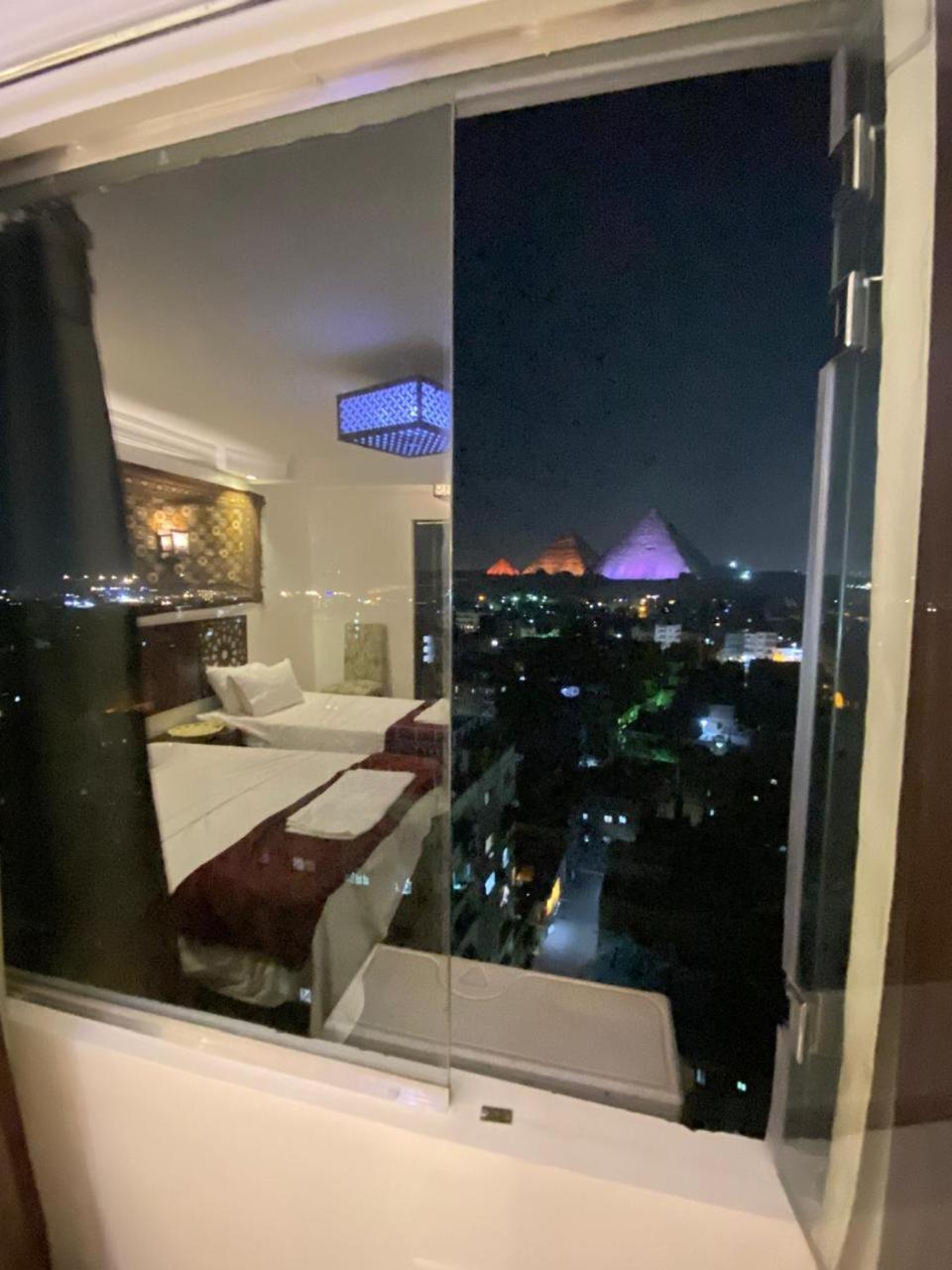 Oscar Pyramids View Hotel Nazlet el-Sisi ภายนอก รูปภาพ