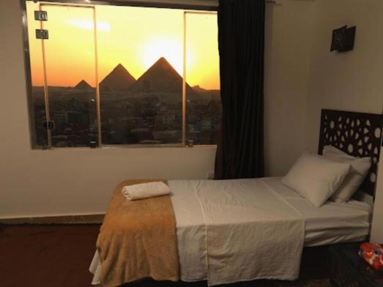 Oscar Pyramids View Hotel Nazlet el-Sisi ภายนอก รูปภาพ